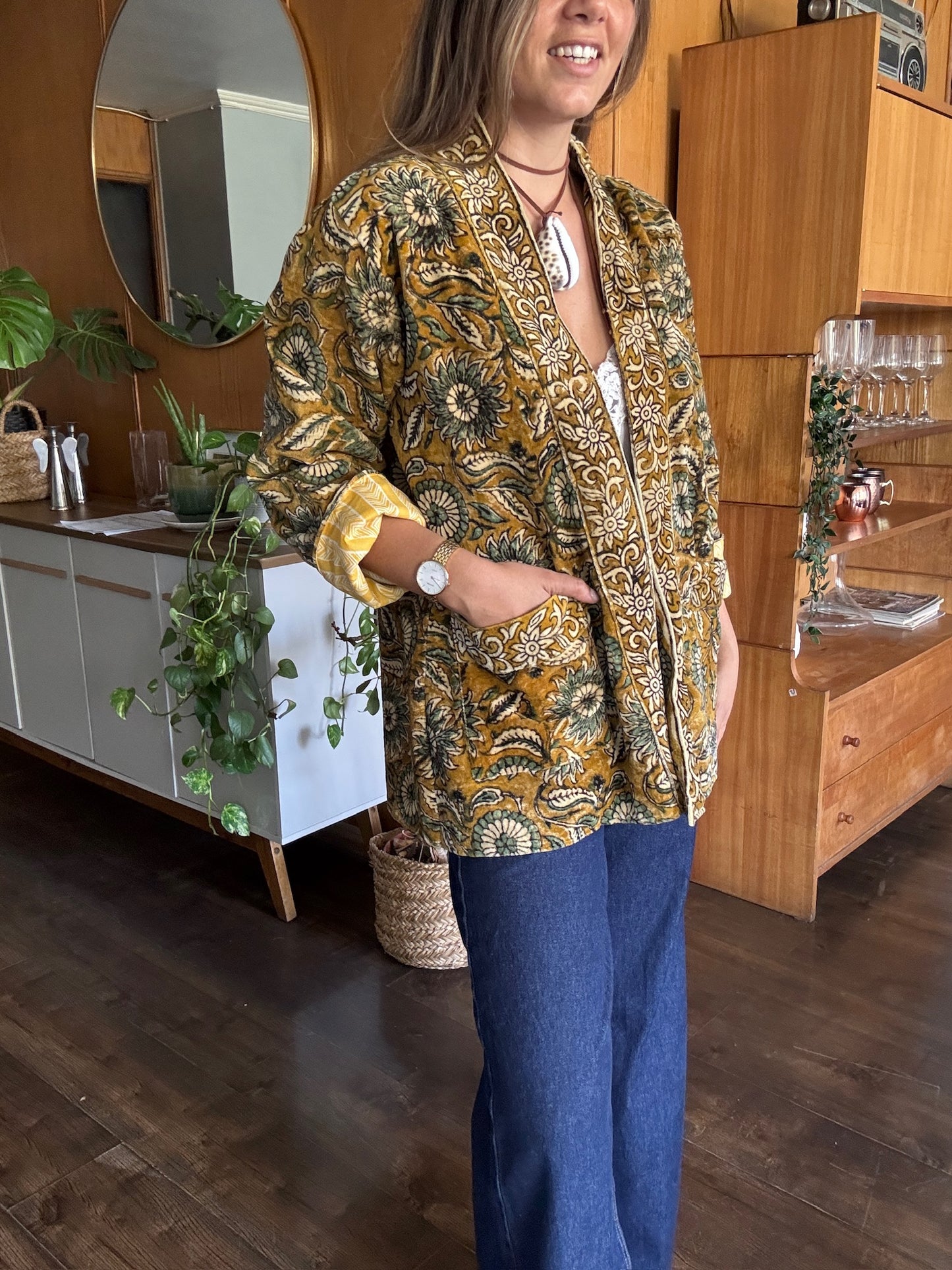Chaqueta velvet