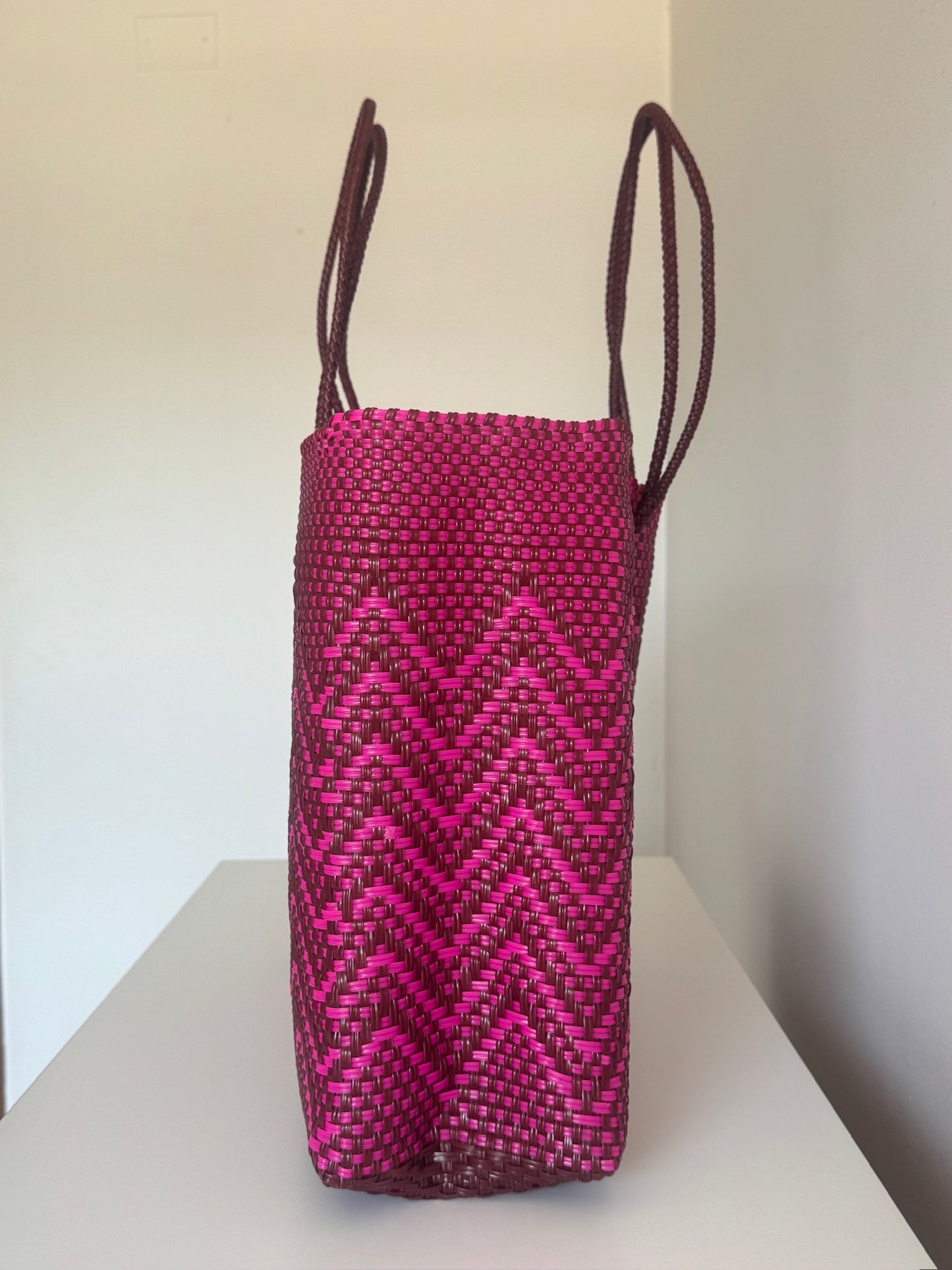 Cartera Asa Corta Fucsia