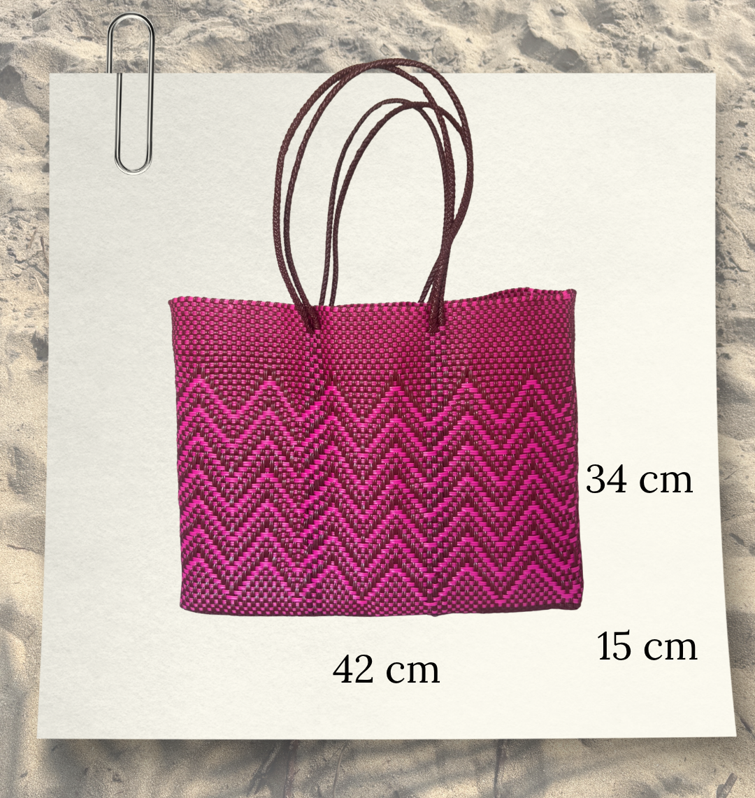 Cartera Asa Corta Fucsia