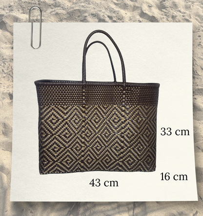 Cartera Asa Corta Café